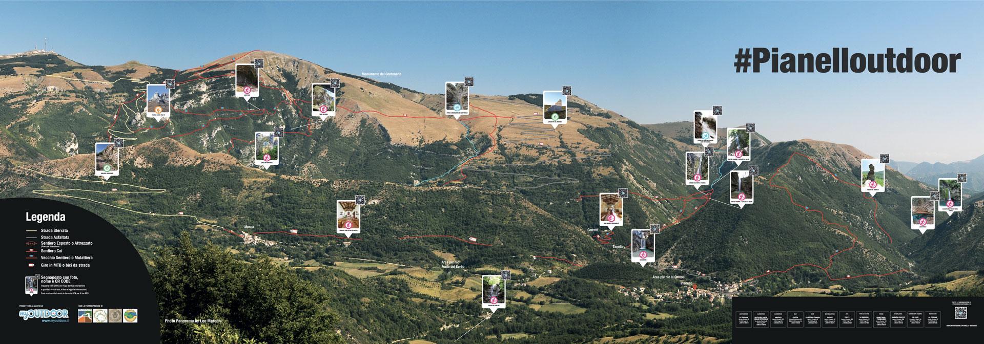 render fotografici nei borghi rurali di Monte Nerone